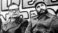  bild: salvator allende und fidel castro